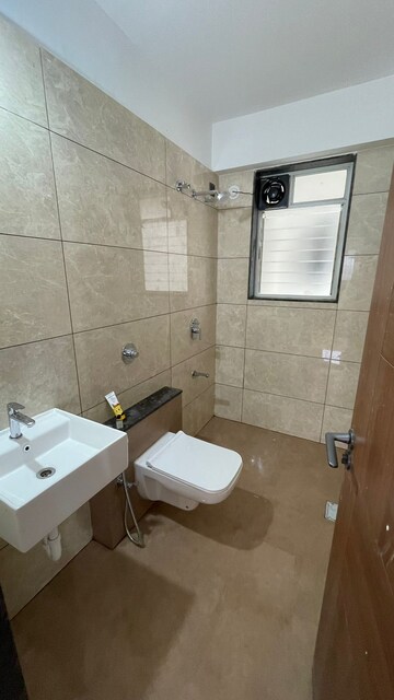 Bathroom in 3 BHK Apartment at Shroff Aureta, Koregaon Park Annexe – for Rent