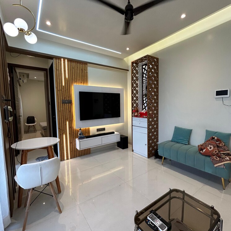 Living Room, geomatrix-silvercrest 2 Bedroom 1090 Sq.Ft. Apartment In Kalamboli Sector 20 Navi Mumbai 8232146