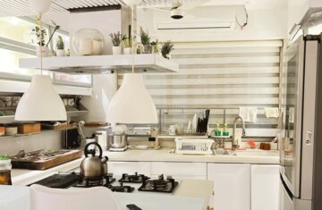 Kitchen in 3 BHK Apartment at Millenium Towers, Sanpada – for Rent