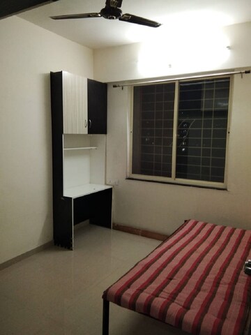 Bedroom in 2 BHK Apartment at LS Mehetre Laxmi Deep, Wakad – for Rent