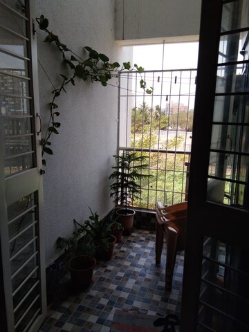 Terrace in 2 BHK Apartment at LS Mehetre Laxmi Deep, Wakad – for Rent