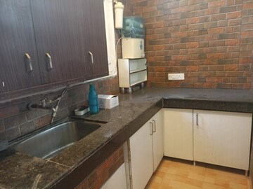 Kitchen in 1 BHK Builder Floor at Vip Road – for Rent