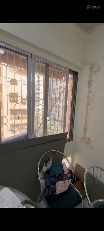 Balcony in 1 BHK Apartment at Green Field B CHS LTD, Andheri East – for Rent