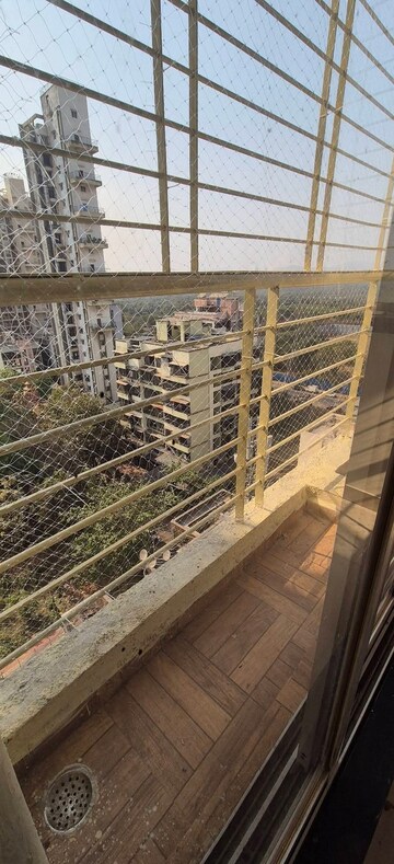 Balcony in 2 BHK Apartment at Ghansoli Sector 1 – for Rent