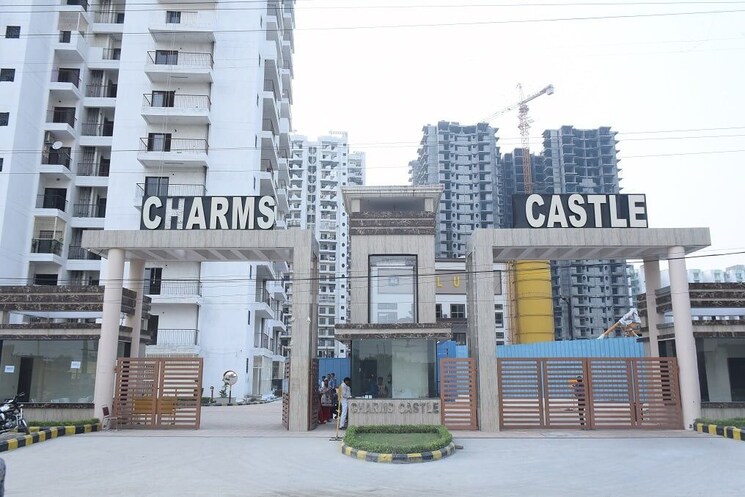 Exterior View, charms-castle-phase-ii 2.5 Bedroom 1250 Sq.Ft. Apartment In Raj Nagar Extension Ghaziabad 8232469