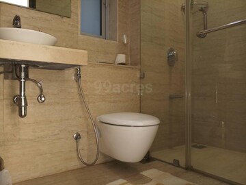 Bathroom in 3 BHK Apartment at Oberoi Realty Splendor Grande, Andheri East – for Sale
