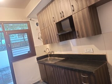 Kitchen in 3 BHK Builder Floor at Unitech South City II, Sector 50 – for Rent