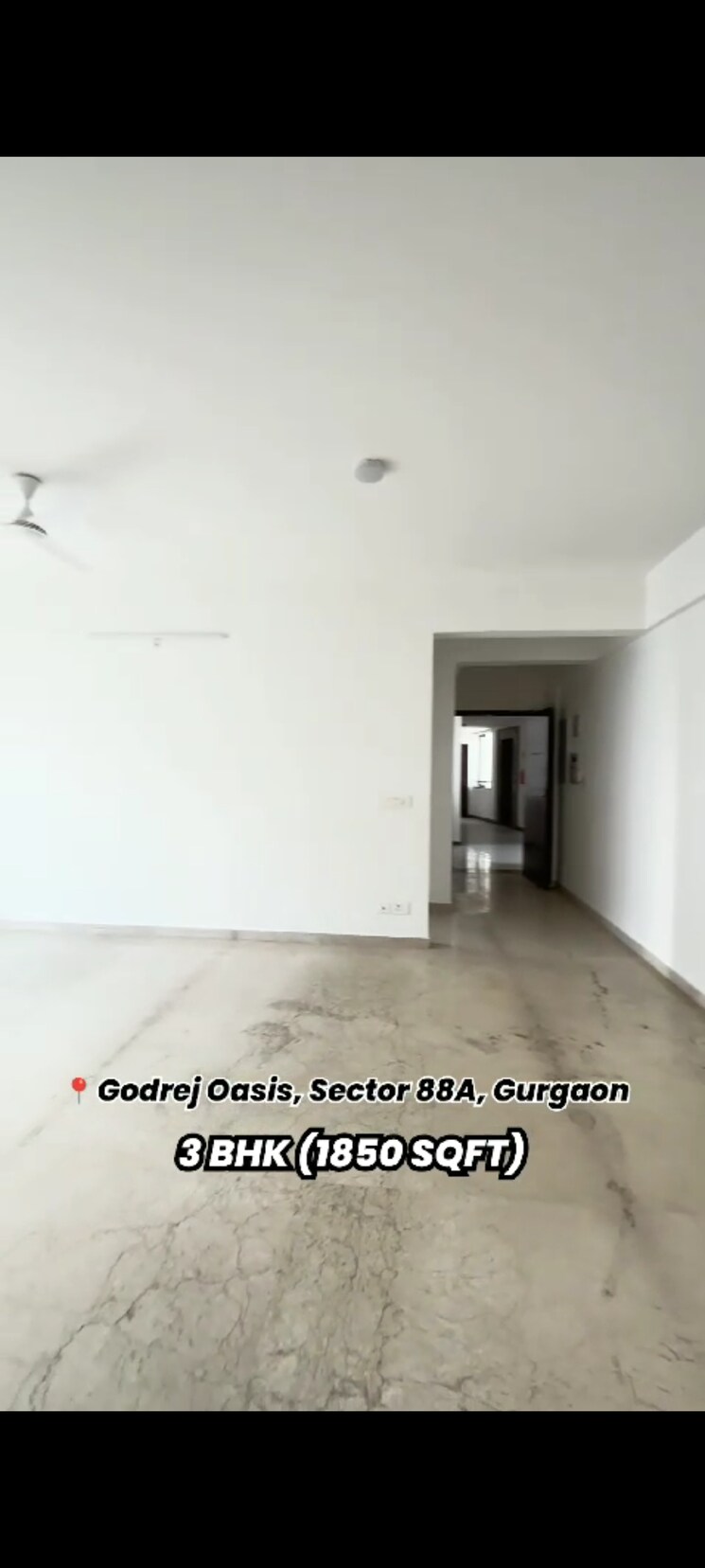 Room, godrej-oasis 3 Bedroom 1850 Sq.Ft. Apartment In Sector 88a Gurgaon 8232508
