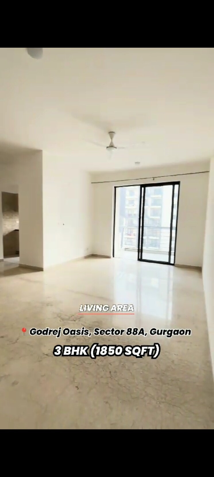 Room, godrej-oasis 3 Bedroom 1850 Sq.Ft. Apartment In Sector 88a Gurgaon 8232508