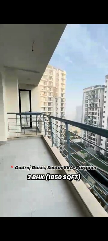 Staircase in 3 BHK Apartment at Godrej Oasis, Sector 88a – for Sale