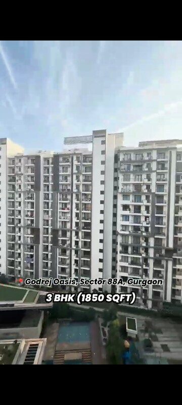 3 BHK Apartment – Exterior View View at Godrej Oasis, Sector 88a - for Sale