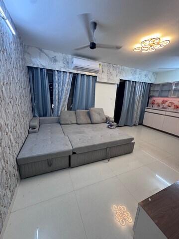 Living Room in 2 BHK Apartment at Bhandari 32 Pinewood Drive, Hinjewadi – for Rent