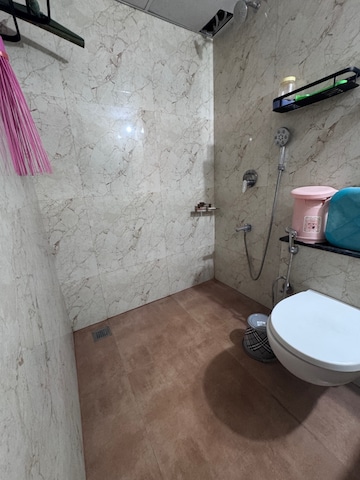 Bathroom in 2 BHK Apartment at Bhandari 32 Pinewood Drive, Hinjewadi – for Rent