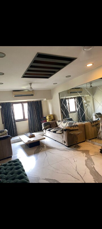 Living Room in 2 BHK Apartment at Nibbana Apartments, Bandra West – for Rent