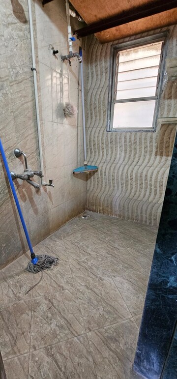 Bathroom in 1 RK Apartment at Nityanand CHS Dhankawadi, Dhankawadi – for Rent