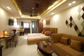 Master Bedroom in 1 BHK Apartment at GKB Grace Apartment, Ajmer Road – for Sale