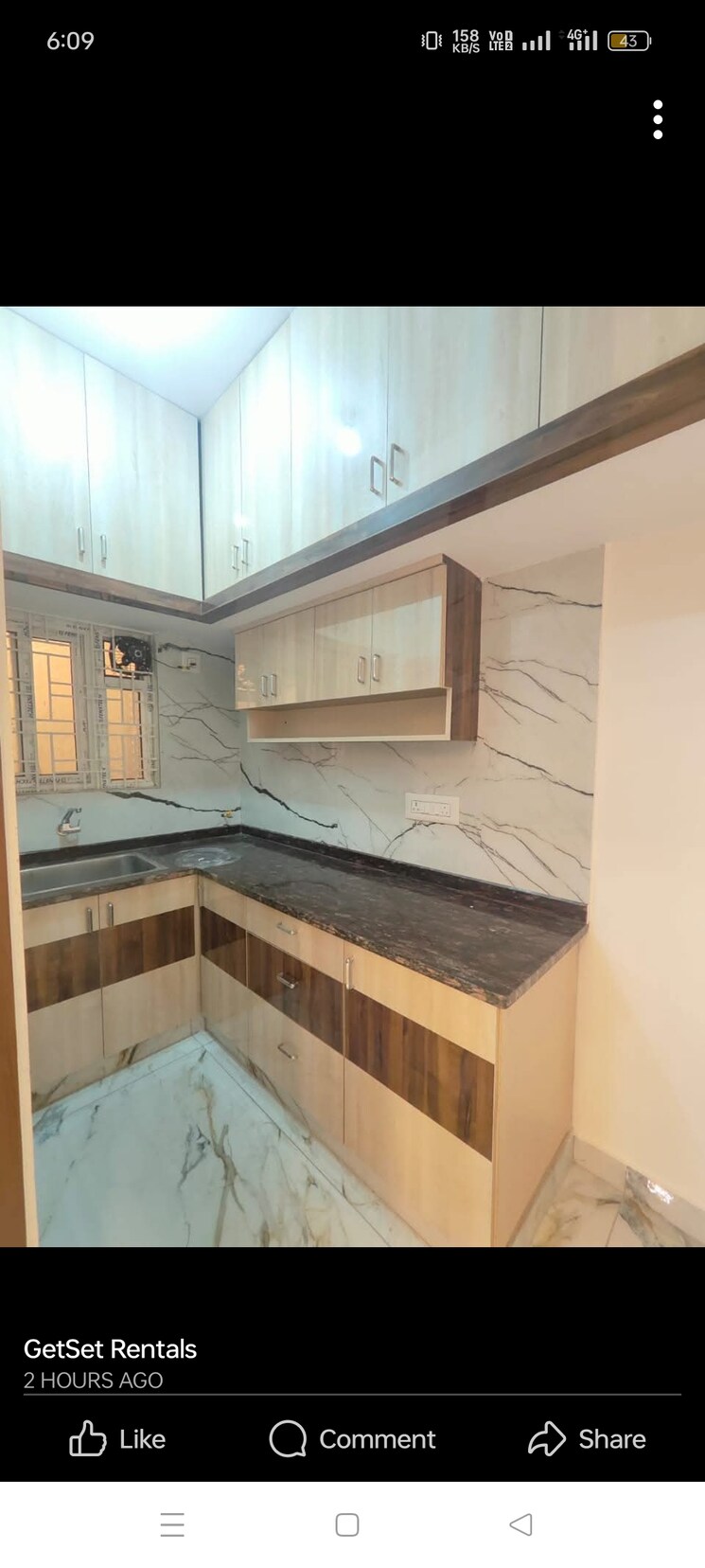 Kitchen, hosur krishnagiri rd 2 Bedroom 800 Sq.Ft. Independent House In Hosur Krishnagiri rd Hosur 8232644