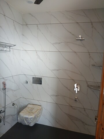 Bathroom in 3 BHK Builder Floor at Global Space Township – for Rent