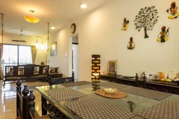 Living Room in 3 BHK Apartment at Parinee Anand Villa, Santacruz West – for Rent