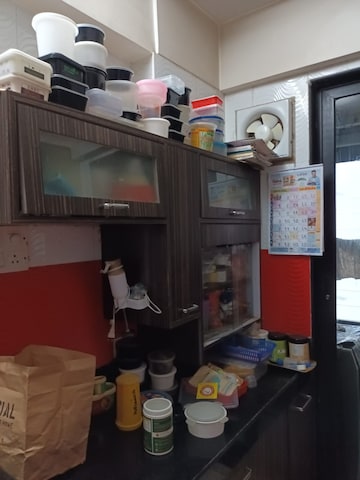Kitchen in 3 BHK Apartment at Parinee Anand Villa, Santacruz West – for Rent
