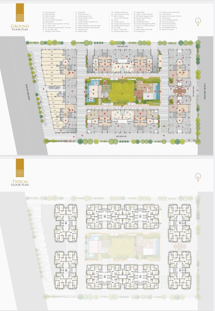 Master Plan, sharanya-altura 3 Bedroom 1760 Sq.Ft. Apartment In Shilaj Ahmedabad 8232788