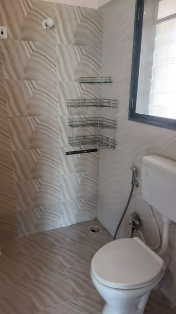 Bathroom in 2 BHK Apartment at Shree Saraswati Co Op Hsg Society Ltd, Chembur – for Rent