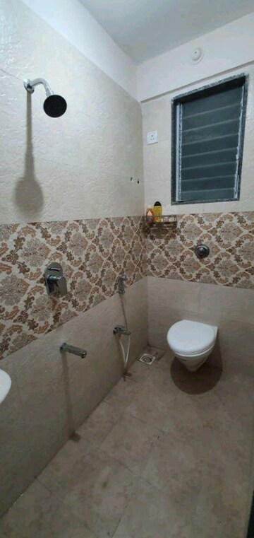Bathroom in 1 BHK Apartment at Mangala Residency, Taloja – for Rent