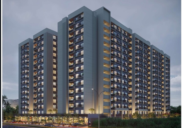 Exterior View, kavisha-aer 2 Bedroom 625 Sq.Ft. Apartment In Shela Ahmedabad 8232802