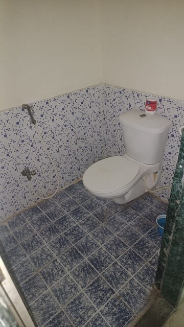 Bathroom in 1 BHK Apartment at Megh Malhar Co-op Housing Society, Ghansoli – for Rent
