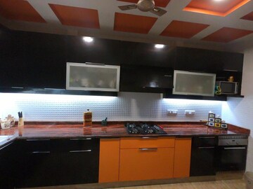Kitchen in 3 BHK Apartment at Emaar MGF Emerald Hills, Sector 65 – for Rent