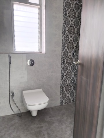 Bathroom in 2 BHK Apartment at Marathon Nexzone, New Panvel – for Rent
