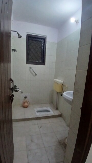 Bathroom in 3 BHK Builder Floor at Zakir Nagar – for Sale