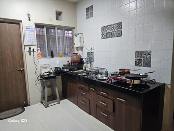 Kitchen in 2 BHK Apartment at Pride Panchavati, Dhankawadi – for Rent