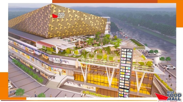 Exterior View, rise-food-mall Commercial Shop 300 Sq.Ft. In Sector 1 Greater Noida Greater Noida 8233040