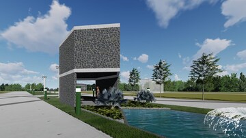  Plot – Exterior View View at Super Corridor - for Sale