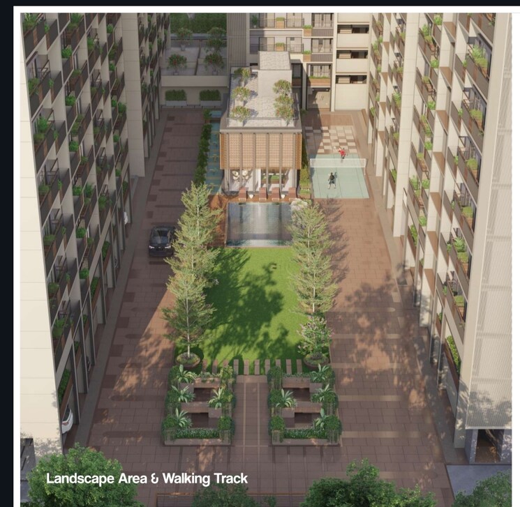 Exterior View, kavisha-aer 3 Bedroom 1610 Sq.Ft. Apartment In Shela Ahmedabad 8233315