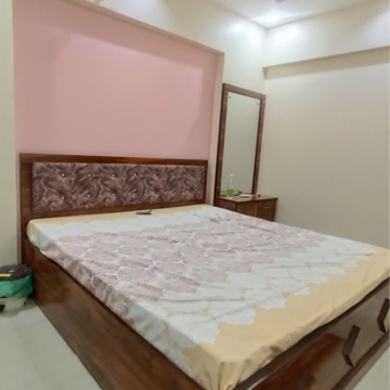 Bedroom in 2 BHK Apartment at La Gloriosa Apartment, Adarsh Nagar – for Rent