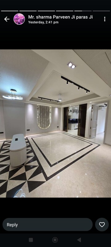 Building Lobby in 3 BHK Builder Floor at Surajmal Vihar – for Rent