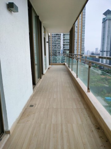 Balcony in 3.5 BHK Apartment at M3M Golf Estate Fairway East, Sector 65 – for Rent