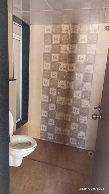 Bathroom in 1 BHK Apartment at JP North Alexa, Mira Road – for Rent
