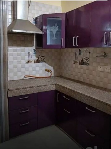Kitchen in 1 BHK Builder Floor at Aliganj – for Rent