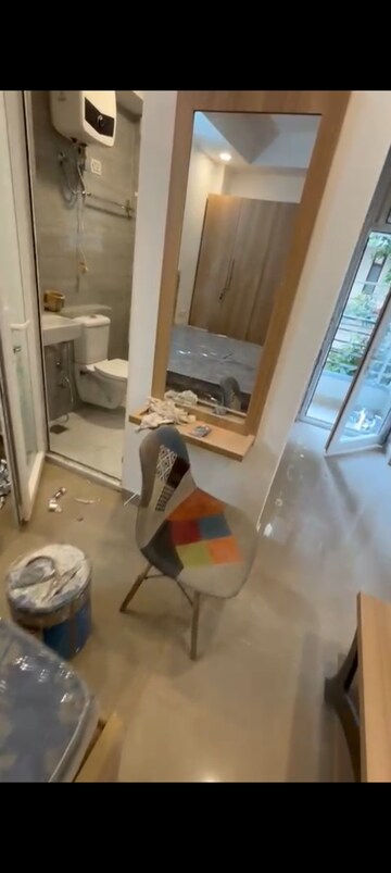 Master Bedroom in 1 BHK Builder Floor at DLF City Phase III, Sector 24 – for Rent
