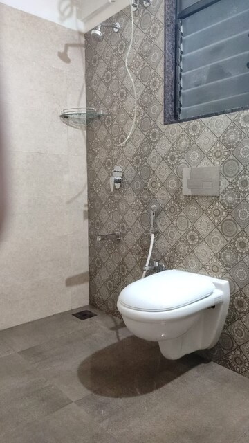 Bathroom in 1 BHK Apartment at Dosti Planet North, Shilphata – for Rent