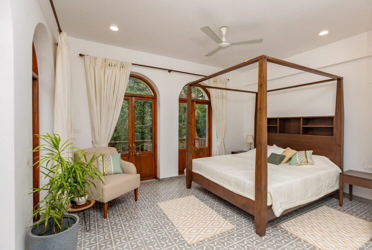 Bedroom, nachinola 4 Bedroom 6000 Sq.Ft. Independent House In Nachinola Goa 8233876