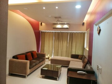 Living Room in 2 BHK Apartment at Satellite Tower, Goregaon East – for Rent