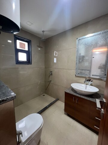 Bathroom in 3 BHK Builder Floor at Mahavir Enclave 1 – for Sale
