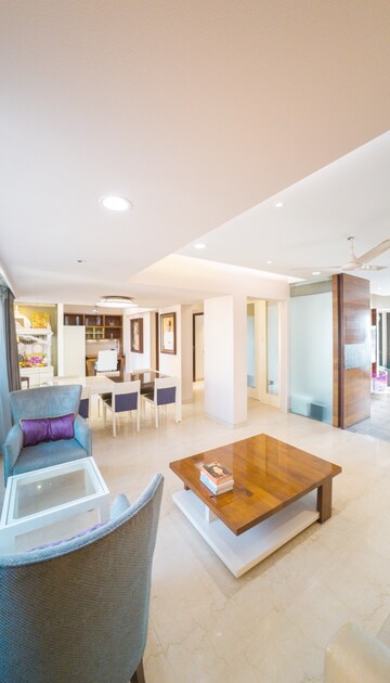 Living Room in 3 BHK Apartment at The Springfields, Andheri West – for Sale