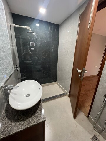 Bathroom in 2 BHK Builder Floor at Mahavir Enclave 1 – for Rent