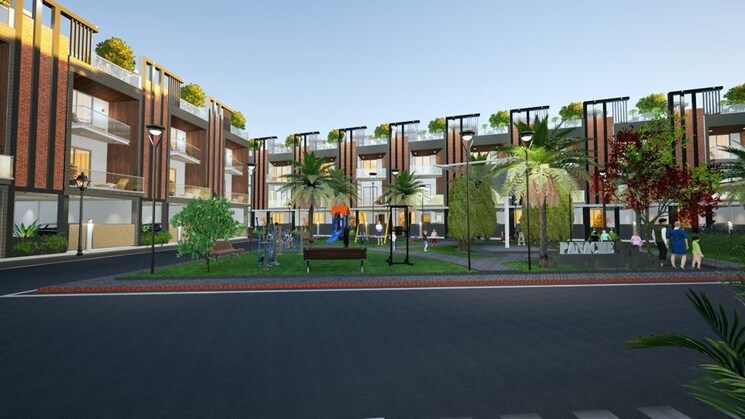 Exterior View, noida central 4 Bedroom 2700 Sq.Ft. Villa In Noida Central Noida 8234181