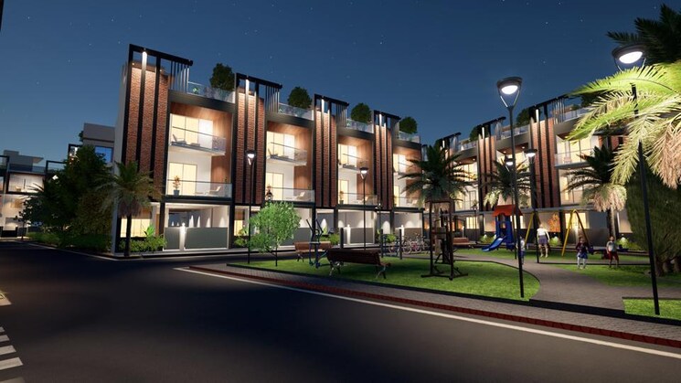 Exterior View, noida central 4 Bedroom 2700 Sq.Ft. Villa In Noida Central Noida 8234181